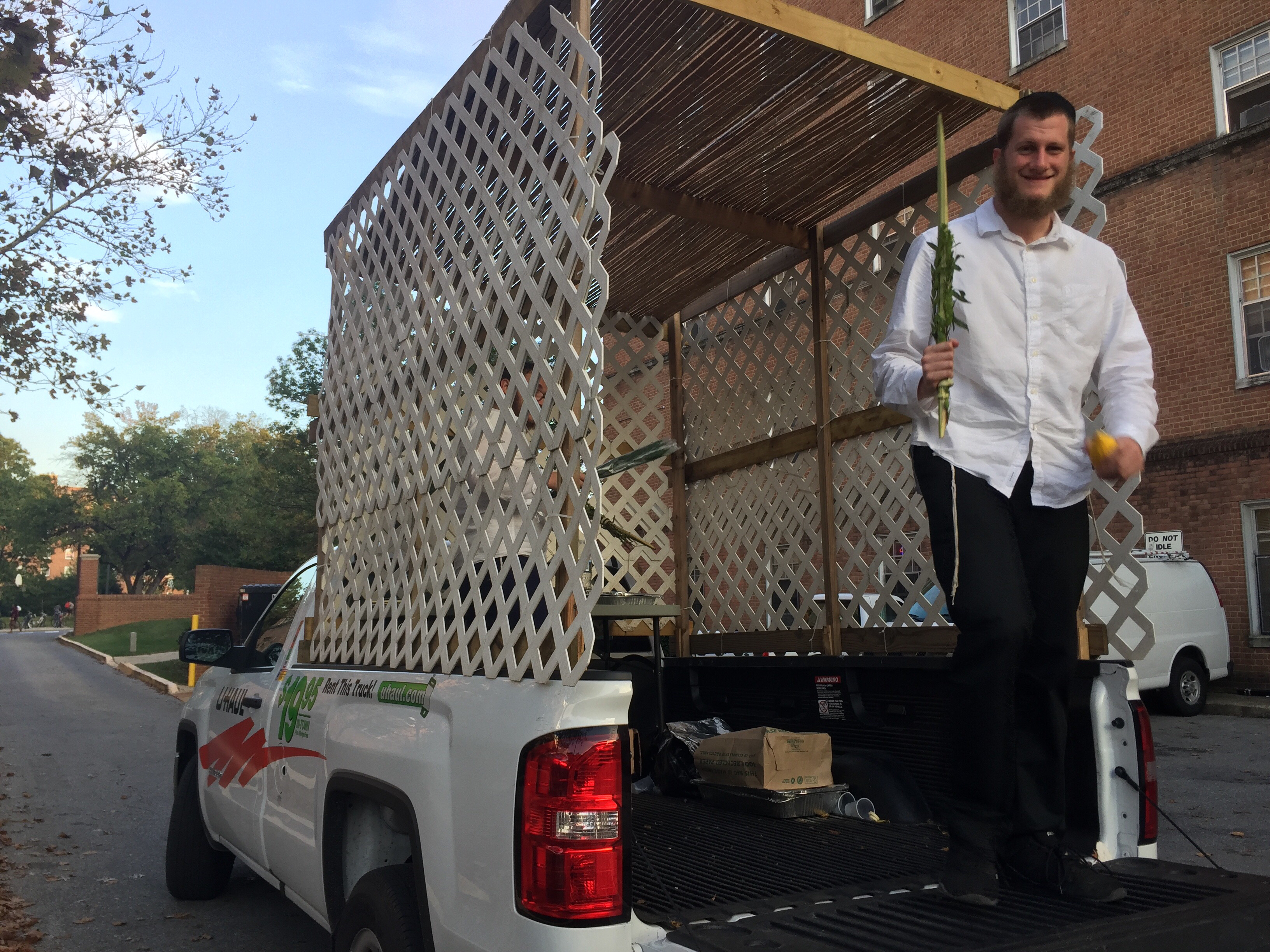 Chabad gives Sukkot a mobile twist