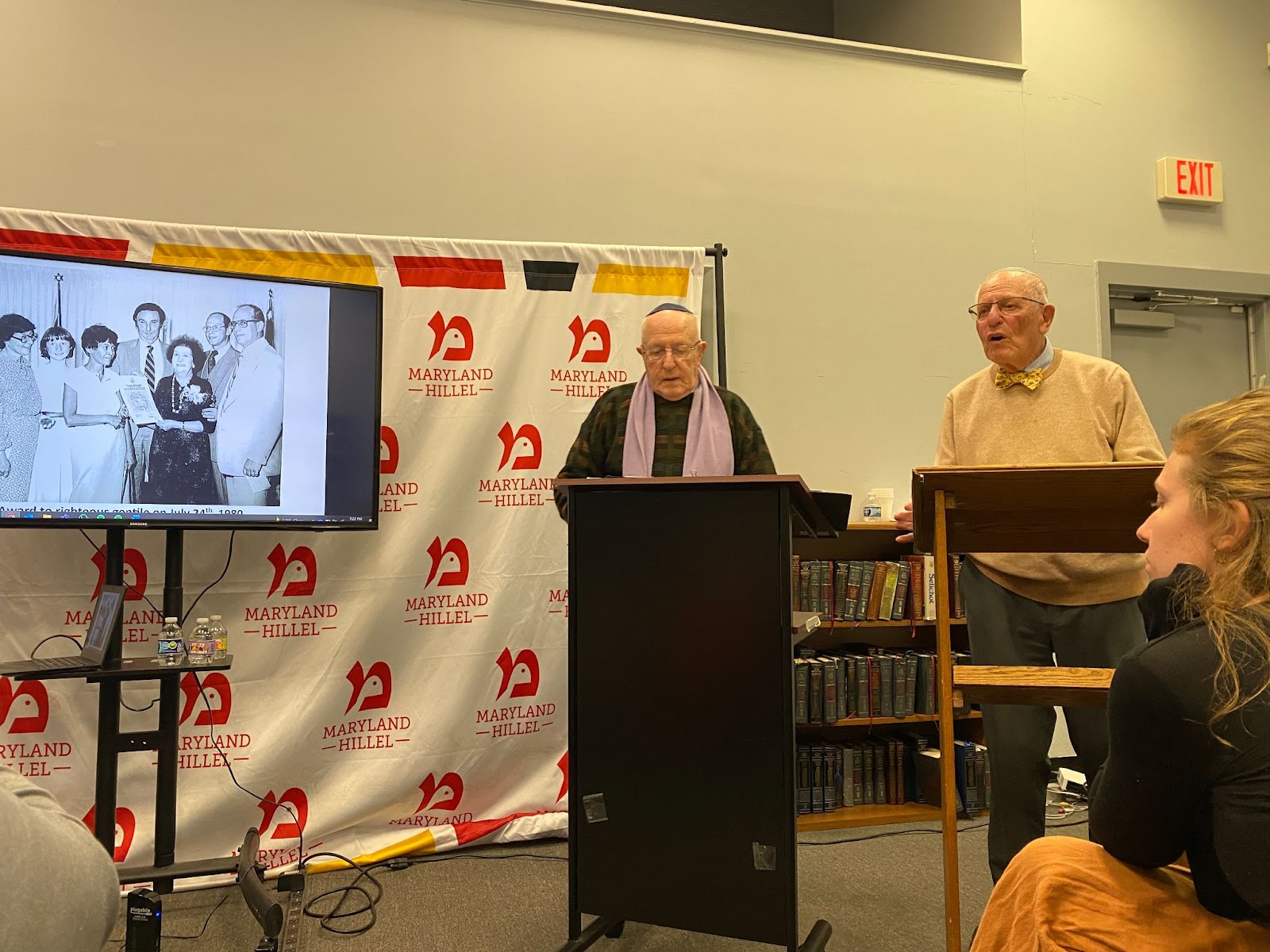 UMD Hillel hosts Holocaust survivors